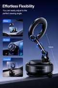 Foldable Magnetic Car Phone Holder | 360° Rotating Suction Mount, Universal